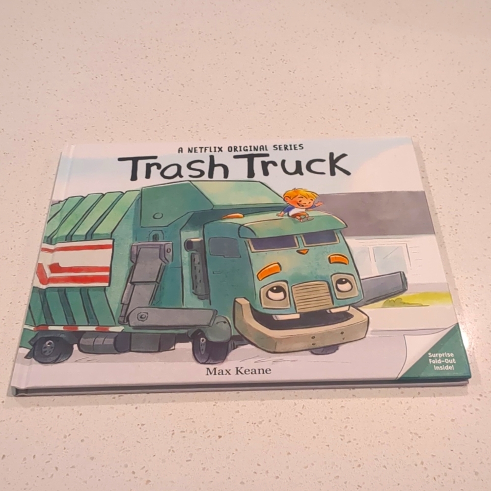 Trash Truck book. Like new.